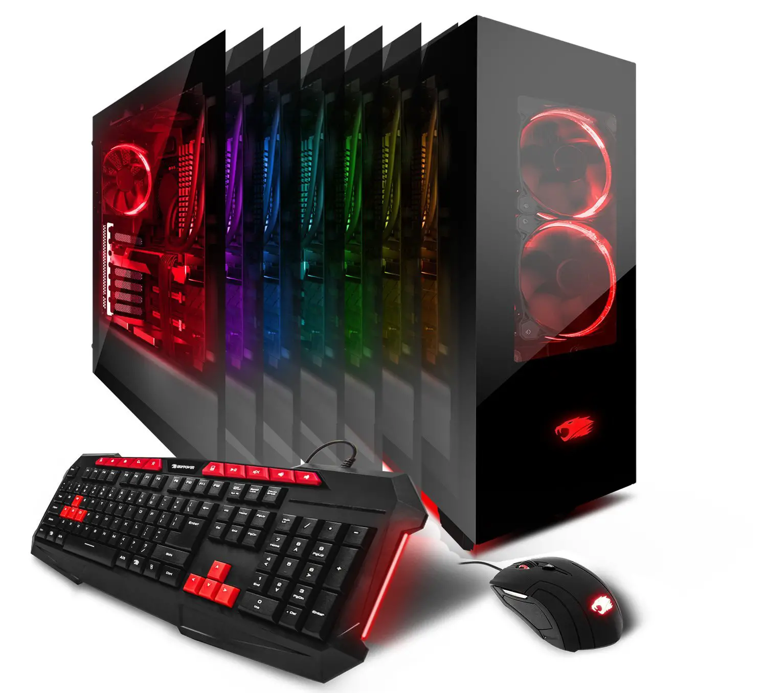 ibuypower pro gaming desktop pc element003i - how to play fortnite with xbox on pc
