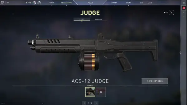 Judge Weapon Valorant