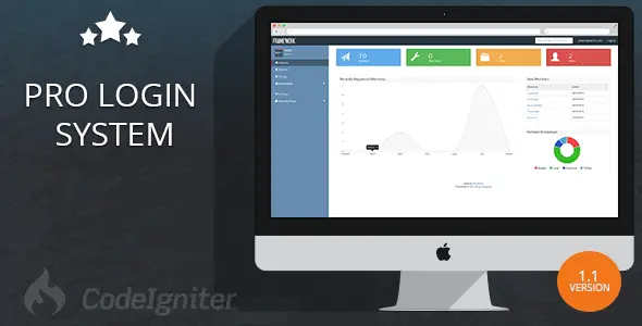 Pro Login User Management System Version 1.1 Update Preview